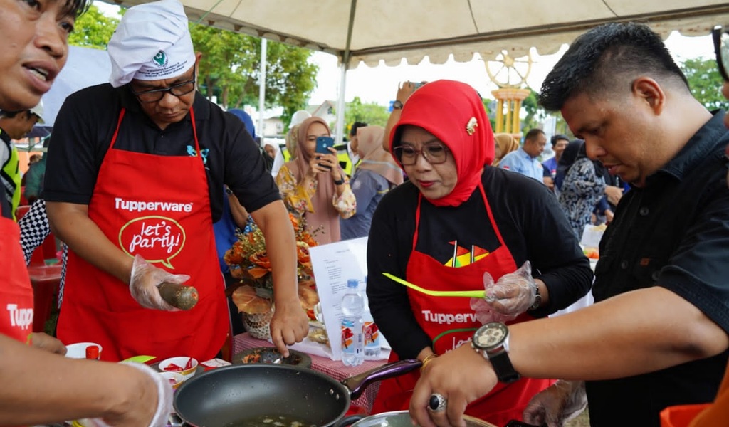Lomba Memasak Antar Kepala OPD Jelang Hari Jadi Bulukumba ke-63, Disdikbud Juara I