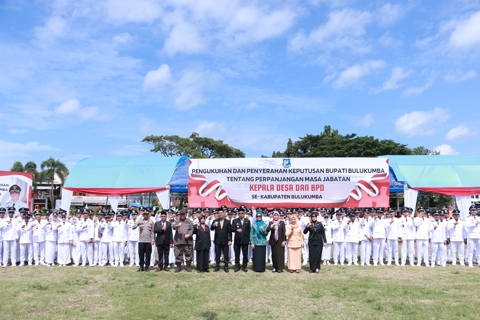 Bupati Bulukumba Kukuhkan Perpanjangan Masa Jabatan 104 Kepala Desa dan BPD