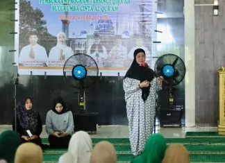Ketua TP PKK Herfida Muchtar Buka Tahsinul Qira'ah Bulukumba Cinta Al-Qur'an di Masjid ICDT berita terkini