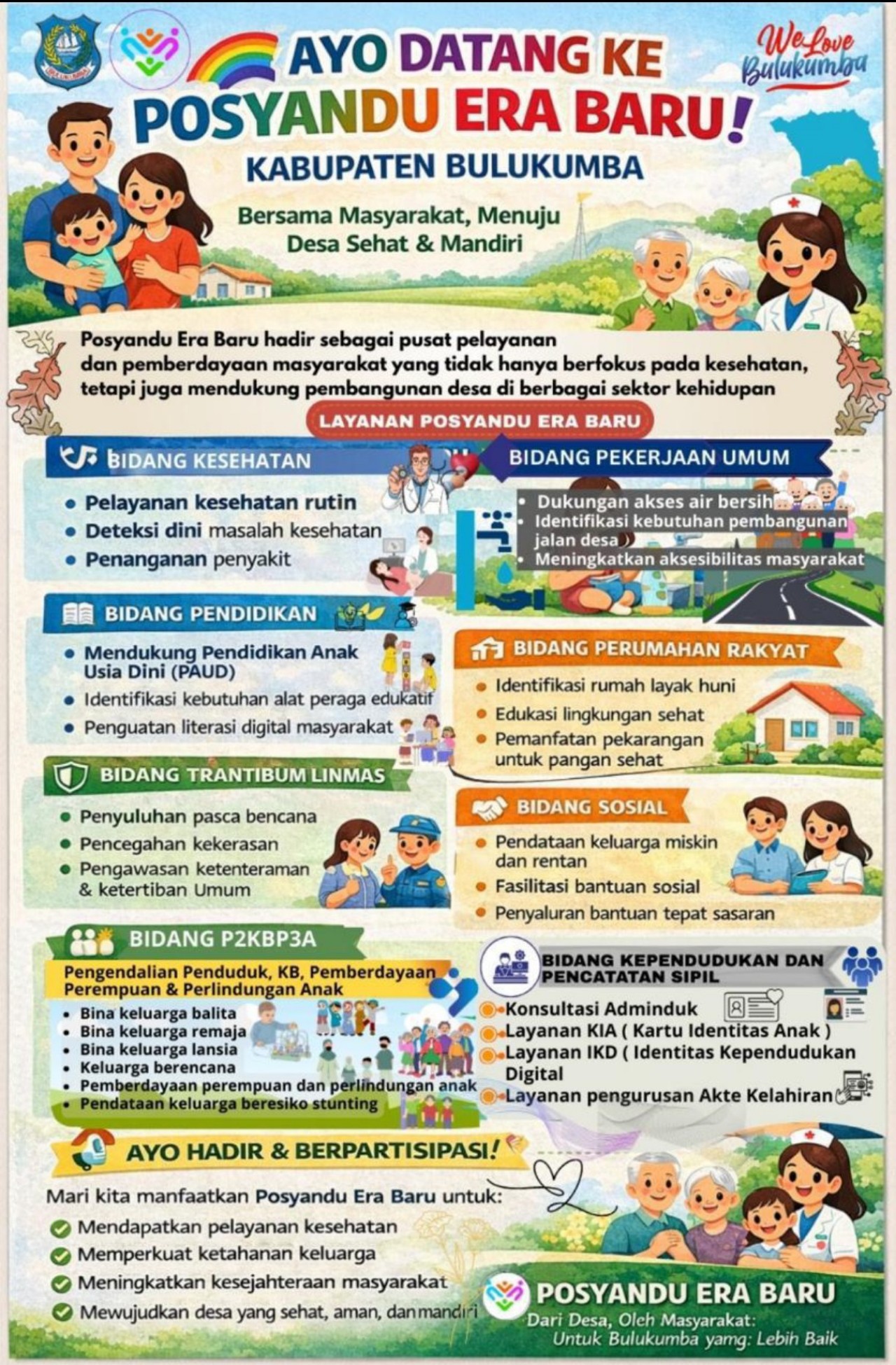 Posyandu Naik Level: Bulukumba Ubah Layanan Kesehatan Jadi Pusat Pemberdayaan Desa