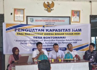 Kantah Bulukumba Perkuat Pemahaman Kepastian Hukum Pertanahan di Desa Bontomanai Kantah Bulukumba